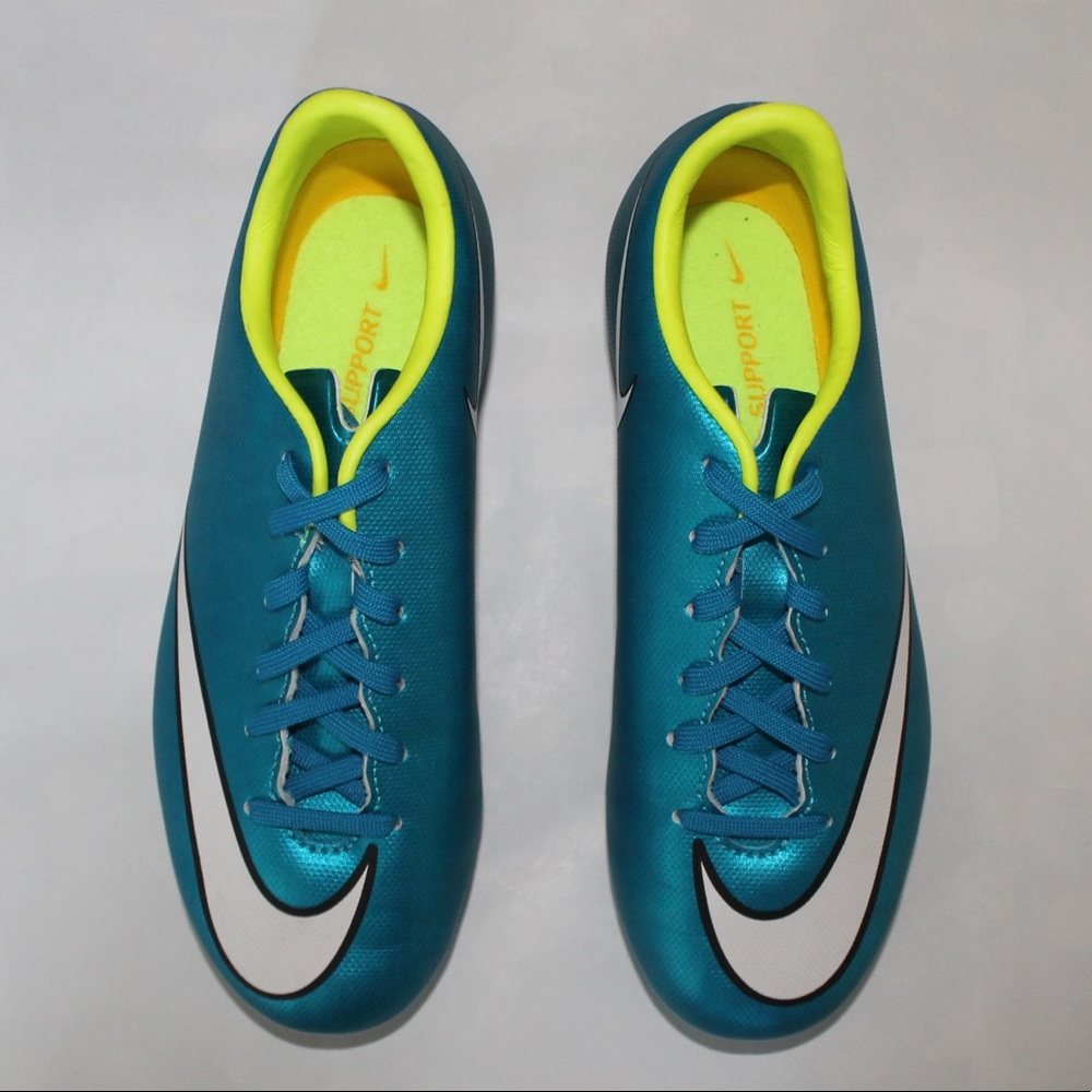 New Nike Jr Mercurial FG Youth Soccer Cleats 3Y